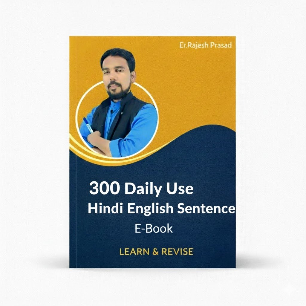 3000 Daily Use Hindi English Sentence